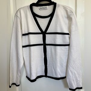 Black and White Sweater